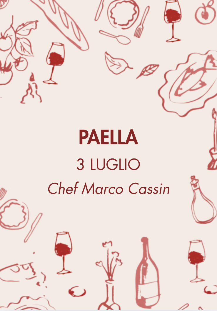 PAELLA - 3 LUGLIO